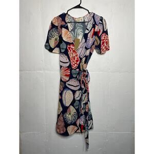 NEW Australian Label Gorman "She Sells" Wrap Dress, Size AU 8 / US 4